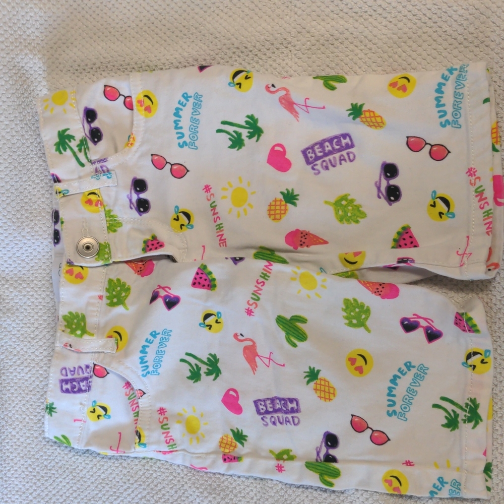 Children's Place emoji long shorts